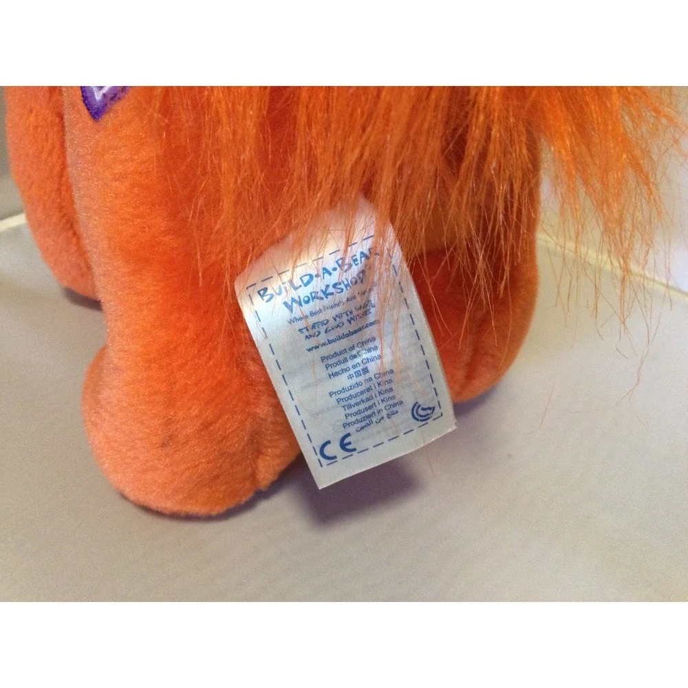 Build A Bear Plush Palace Pets Ariel Treasure Orange Cat Little Mermaid Disney